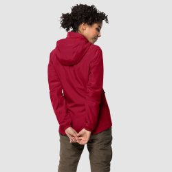 Jack Wolfskin Stormy Point dame Scarlet