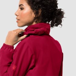Jack Wolfskin Stormy Point dame Scarlet