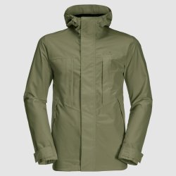 Jack Wolfskin Baldock Hard shell jakke light moss