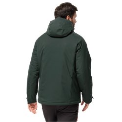 Jack Wolfskin Troposhere jakke black olive / Firefly