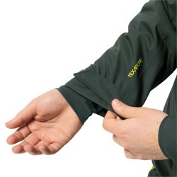 Jack Wolfskin Troposhere jakke black olive / Firefly