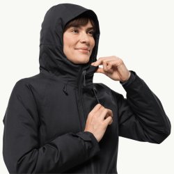 Jack Wolfskin Stirnberg black dame vinterjakke