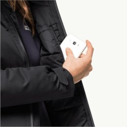 Jack Wolfskin Stirnberg black dame vinterjakke