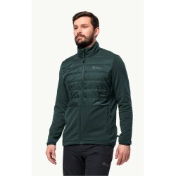 Jack Wolfskin Luntal 3 i 1 jakke Hedge Green