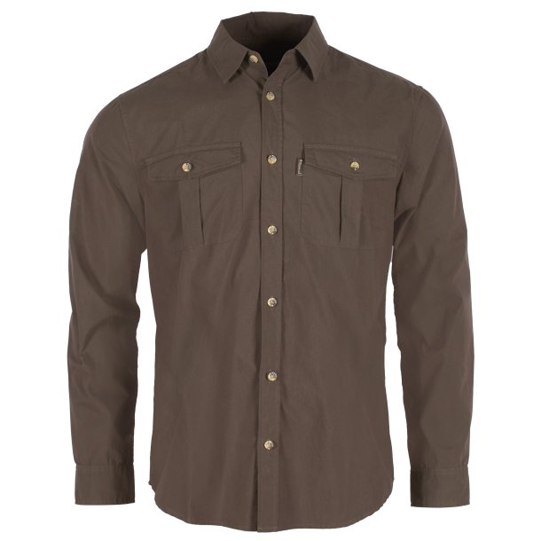 Pinewood Safari skjorte Dark Olive