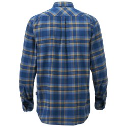 Pinewood Abisko Hiking Flannel skjorte Dark Azur blue
