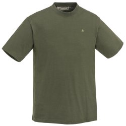 Pinewood 3 pack T-shirt green/H.brown/Khaki