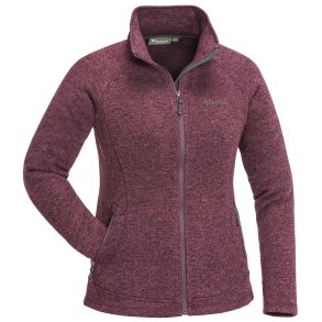 Pinewood Gabriella Strikket Fleece Plum melange