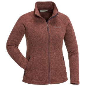 Pinewood Gabriella Strikket Fleece Marron rose melange