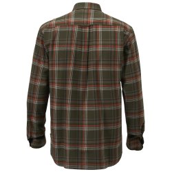 Pinewood Prestwick Exclusive skjorte Green / burnt orange