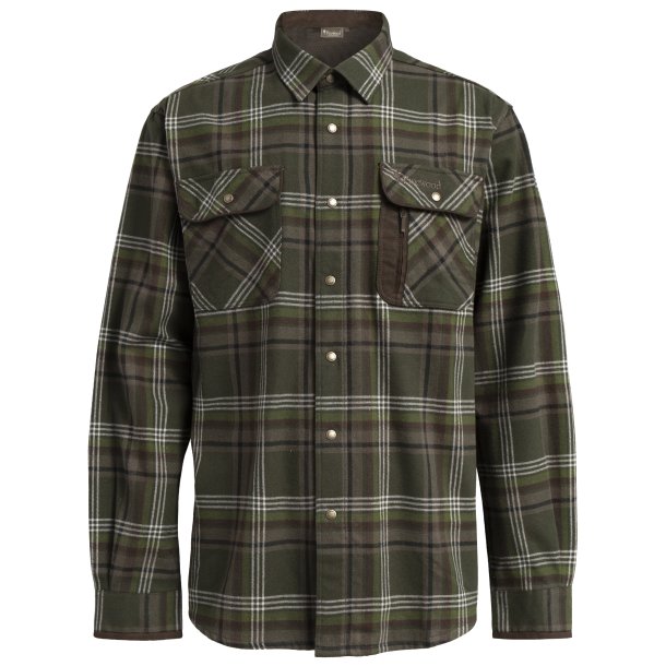 Pinewood Cornwall flannel skjorte Green pinegreen