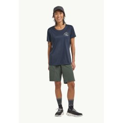 Jack Wolfskin Pico Trail dame shorts slate green