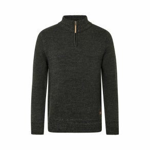 Fuzawool Dai 1/2zip sweater Olive