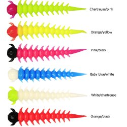 Westin Greedy worm 5,5 cm garlic cheese