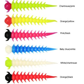 Westin Greedy worm 5,5 cm garlic cheese