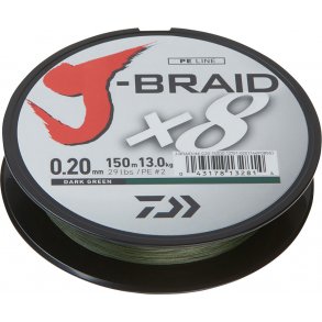 Daiwa J Braid X8 150 meter