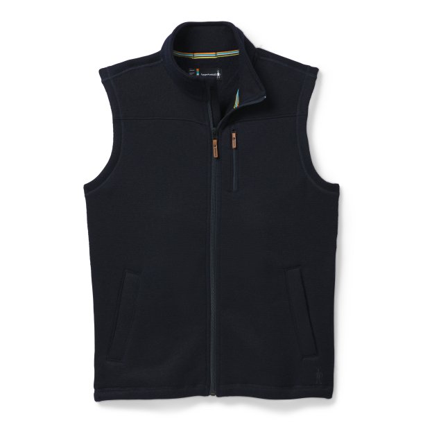 Smartwool Hudson trail herre Fleece vest navy