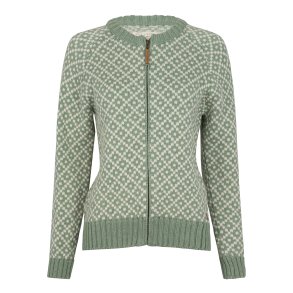Fuzawool Tinka cardigan Sage