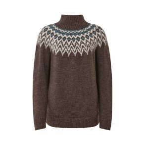 Fuzawool Che Che sweater dark brown