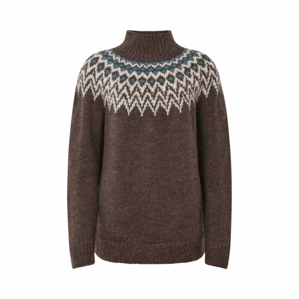 Fuzawool Che Che sweater dark brown