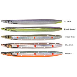 SavageGear Line thru sandeel Loose Scales 19 gram 125mm