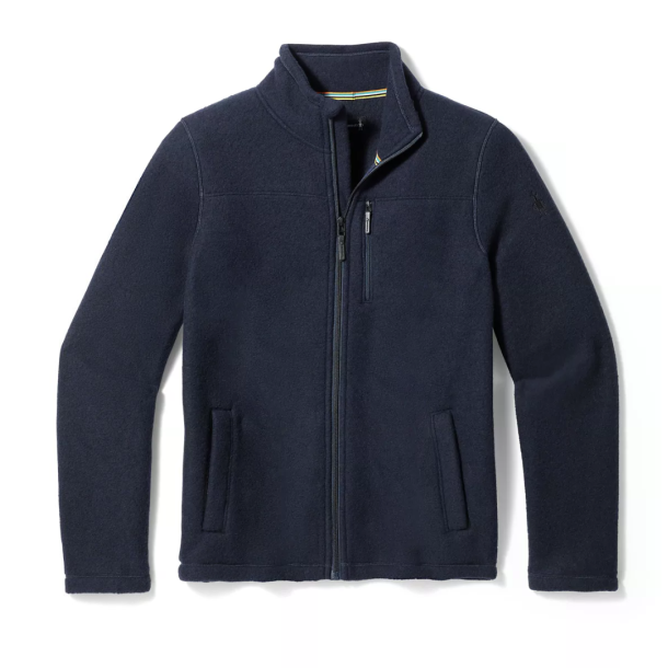 Smartwool Hudson trail herre Fleece Full zip navy