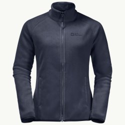 Jack Wolfskin Moonrise dame fleece jakke midnight blue