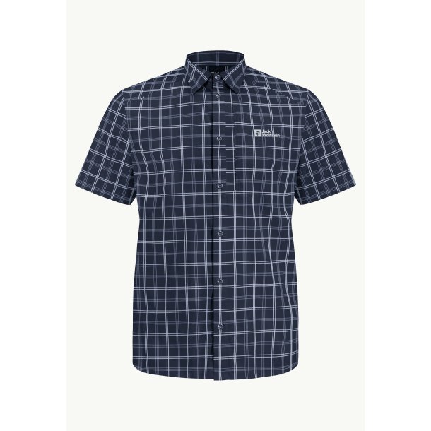 Jack Wolfskin Norbo skjorte Night blue checks