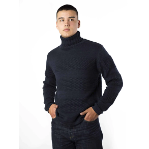 Fuzawool Nyhavn high neck midnight blue