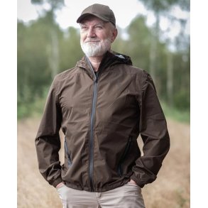 Shaggy Breeches Rain jakke unisex Wood brown