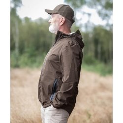 Shaggy Breeches Rain jakke unisex Wood brown