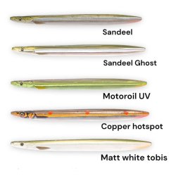 Savagegear Line Thru Sandeel 23 gram 135 mm