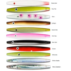 60 lures stikpillen 16 gram