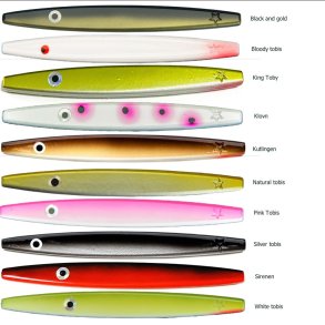 60 lures stikpillen 22 gram