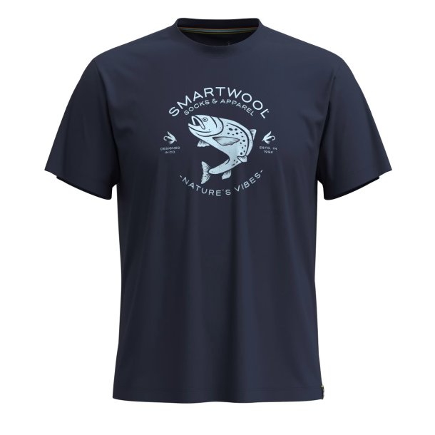 Smartwool Trout T-shirt navy